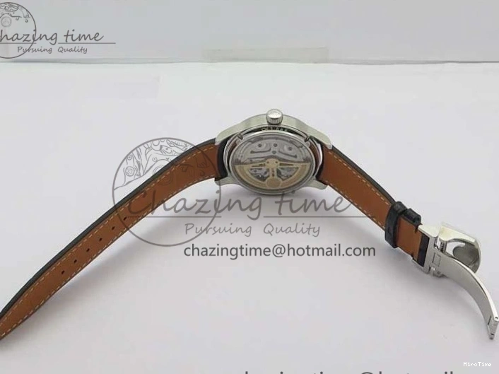 MIROTIME 0128 Portugieser Perpetual Calendar IW503406 V9F 1:1 Best Edition Silver Dial on Black Leather Strap A FastDry 7115